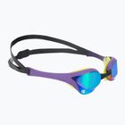 Arena Schwimmbrille Cobra Ultra Swipe Mirror smaragd/pflaume/cyber lime