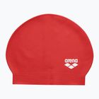 Arena Soft Latex II Badekappe rot/weiß