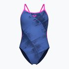 Badeanzug Damen arena Arch Lace Back multi blue/navy/shocking pink