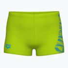 Arena Graphic Swim Short artic lime Kinder Schwimmunterhose