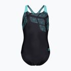 Kinder Badeanzug arena Kikko Swim Pro Back black/water