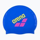 Badekappe arena Big Logo neon blue/shocking pink/yellow star