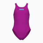 Kinder Badeanzug Arena Team Swim Tech Solid very fuchsia/water