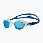 Schwimmbrille arena The One Plus Mirror blue mirror/white