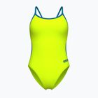 Damen-Einteiler Badeanzug Arena Lace Back Solid artic lime/blue cosmo