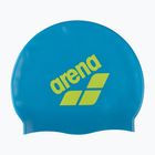Schwimmkappe arena Big Logo blue cosmo/artic lime