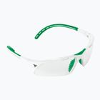 Tecnifibre Squash-Schutzbrille weiß und grün 54SQGLWH21