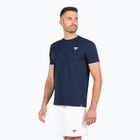 Herren-Tennis-T-Shirt Tecnifibre Graphic Tee Stretch navy