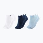 Socken Tecnifibre Low-Cut 3 pairs white/marine
