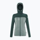 Women's Millet Fusion Grid Hoodie Algen/Flasche Sweatshirt