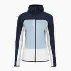 Millet Frauen Fusion Grid Hoodie nebliger Tau/Saphir Sweatshirt