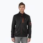 Herren-Fleecepullover Aulp Navoy Melanged Knit black