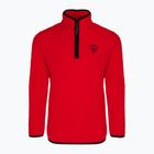 Sweatshrit Hoodie Kinder Rossignol Jr Strawpile Fleece Fz sports red