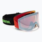 Skibrille Rossignol Otava S Hero black/persimon/pink