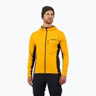 Herren-Hoodie Rossignol Blackside Mix Full Zip Hoodie Fleece saffron yellow