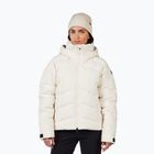 Damen-Skijacke Rossignol Wispile Ripstop Down nature white