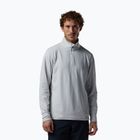 Herren-Skifleece Rossignol Mid Layer Stertch Half Zip light grey