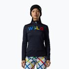 Damen-Funktionssweatshirt Rossignol JCC Quarter Zip First Layer black