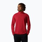 Herren-Skifleece Rossignol Mid Layer Stertch Half Zip sports red