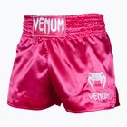 Herren Venum Classic Muay Thai Trainingsshorts rosa/weiß