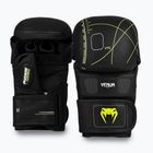 Venum Training Camp 4.0 schwarz/neo grün Sparring Handschuhe