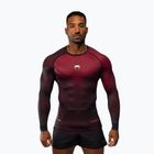 Venum Tactical XT Rashguards schwarz/burgund/gold für Herren Training Langarm