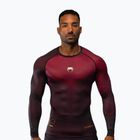 Venum Tactical XT Rashguards schwarz/burgund/gold für Herren Training Langarm