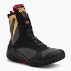 Venum Elite Boxing Schuhe stom grau/goldenen Logo