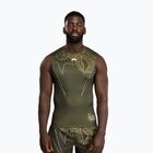 Herren-Rashguard Venum Serpenti Rashguards ärmellos khaki/bronze/ivory
