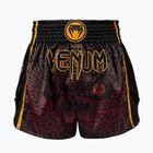 Herren Trainingsshorts Venum Quetzal Fury Muay Thai black/fury red/tangerine