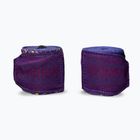 Boxbandagen Venum Santa Muerte Handwraps 250 cm dark purple