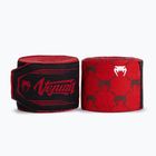 Boxbandagen Venum Monogram Hand Wraps Advanced 250 cm red