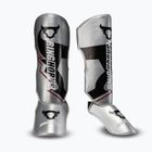 Schienbein- und Fußschützer Venum Ringhorns Charger Shin silver/black