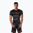 Herren-Rashguard Venum Matupa Short Sleeve black/grey/gold