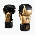 MMA-Handschuhe Venum Attack 2.0 Sparring Leather gold/black