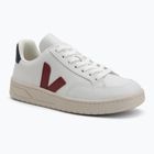 Damenschuhe VEJA V-12 Leather white/marsala/navy