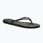 ROXY Viva Stamp II Damen Flip Flops schwarz/weiß