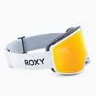 Snowboardbrille für Frauen ROXY Storm Women 2021 bright white/amber rose ml red