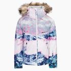 Snowboardjacke für Kinder ROXY Jet Ski SE Girl 2021 bright white pyrennes