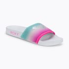 Flip-Flops für Kinder ROXY Slippy Neo G 2021 white/crazy pink/turquoise