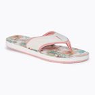 Damen-Flip-Flops ROXY Coastin Print 2021 white/pink