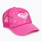 Baseballmütze für Kinder ROXY Sweet Emotions Trucker Cap 2021 pink guava star dance