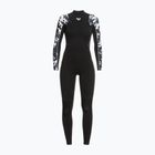 Neoprenanzug für Frauen ROXY 3/2 Elite XT ST Printed FZ GBS 2021 true black/black flowers