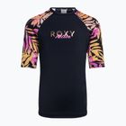 Schwimm-T-Shirt für Kinder ROXY Active Joy Lycra 2021 anthracite zebra jungle girl