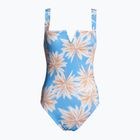Einteiliger Badeanzug für Damen ROXY Love The Coco V D-Cup 2021 azure blue palm island