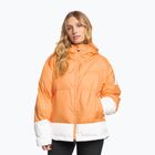 Damen Snowboardjacke ROXY Chloe Kim Puffy mock orange