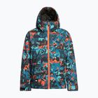 Quiksilver Mission gedruckt Jugend Gebäude Berge Grenadine Kinder Snowboard Jacke