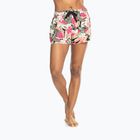 Women's ROXY Coastline Ride Shorts anthrazit Palmenlied Äxte