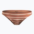 ROXY Printed Beach Classics Moderate Zedernholz Happy Stripe Badeanzug unten