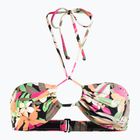 ROXY Printed Beach Classics Halter Badeanzug Top anthrazit Palm Song s